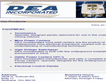 Tablet Screenshot of deainc.net